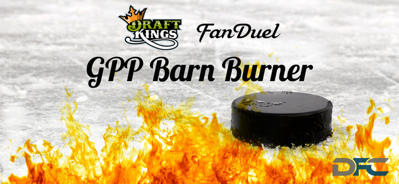 NHL GPP Barn Burner: 1-16-16