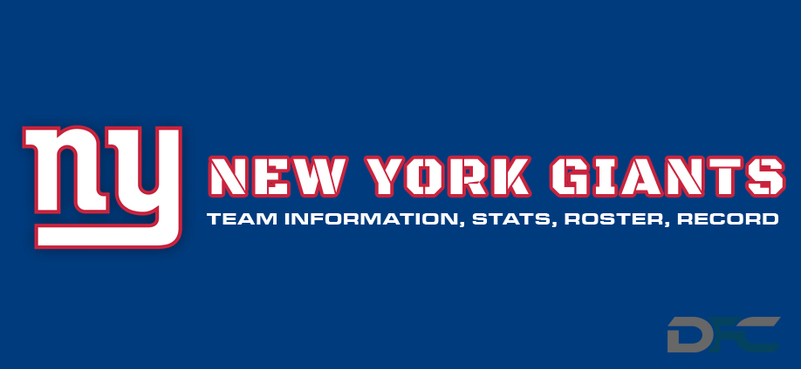New York Giants Team Stats, Roster, Record, Schedule