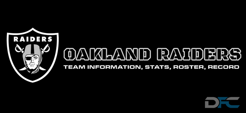Oakland Raiders Team Stats, Roster, Schedule