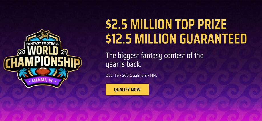 DraftKings 2021 Fantasy Football World Championship