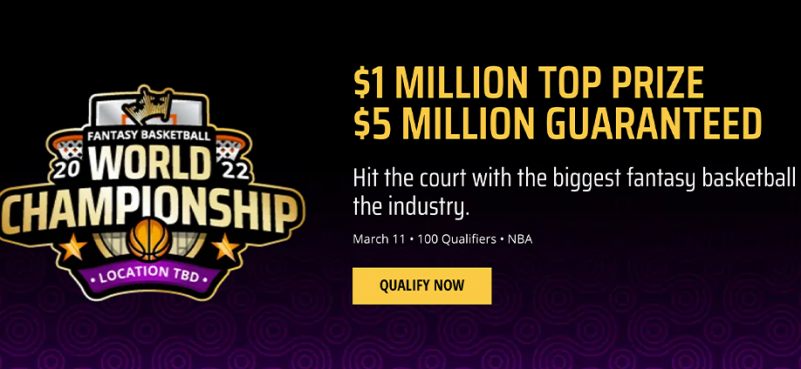 DraftKings $5M Fantasy Basketball World Championship