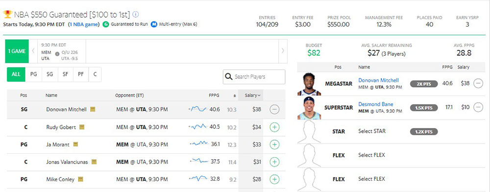 Yahoo Daily Fantasy Sports Review: App And Bonus Details