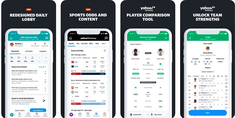 Yahoo Daily Fantasy Sports Review: App And Bonus Details